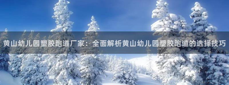 红足一丰：黄山幼儿园塑胶跑道厂家：全面解析黄山幼儿园塑胶跑道的选择技巧